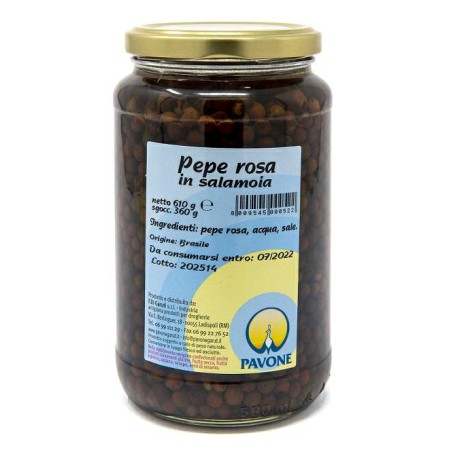 PINK PEPPER BRINE PET JAR...