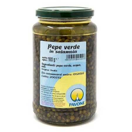 GREEN PEPPER IN BRINE JAR...