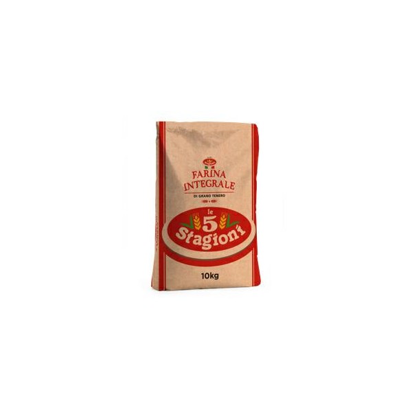 HARINA INTEGRAL KG.10 AGUGIARO 5 ESTACIONES