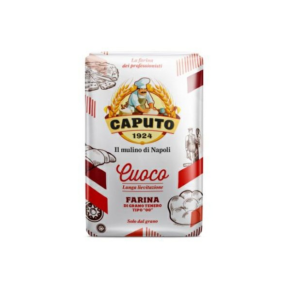 Farina  00  cuoco rossa kg.1 caputo (ct da 10 pz)