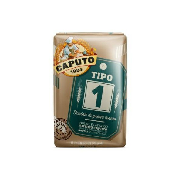 Farina tipo 1 etichetta storica kg.5 caputo