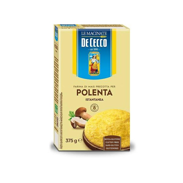 Polenta istantanea senza glutine gr.375 de cecco(ct 12 pz)
